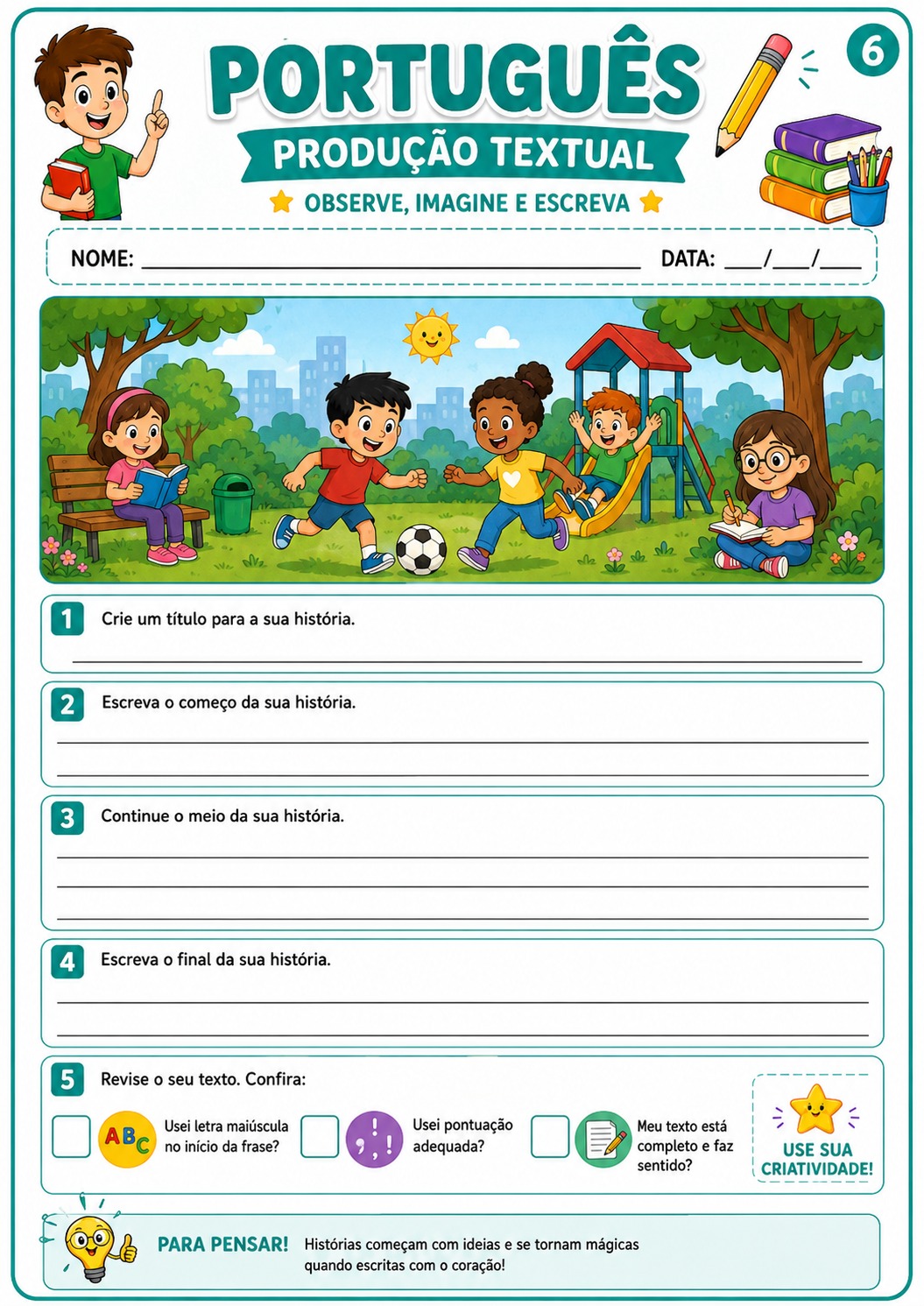 Amostra material de Português - Produção Textual