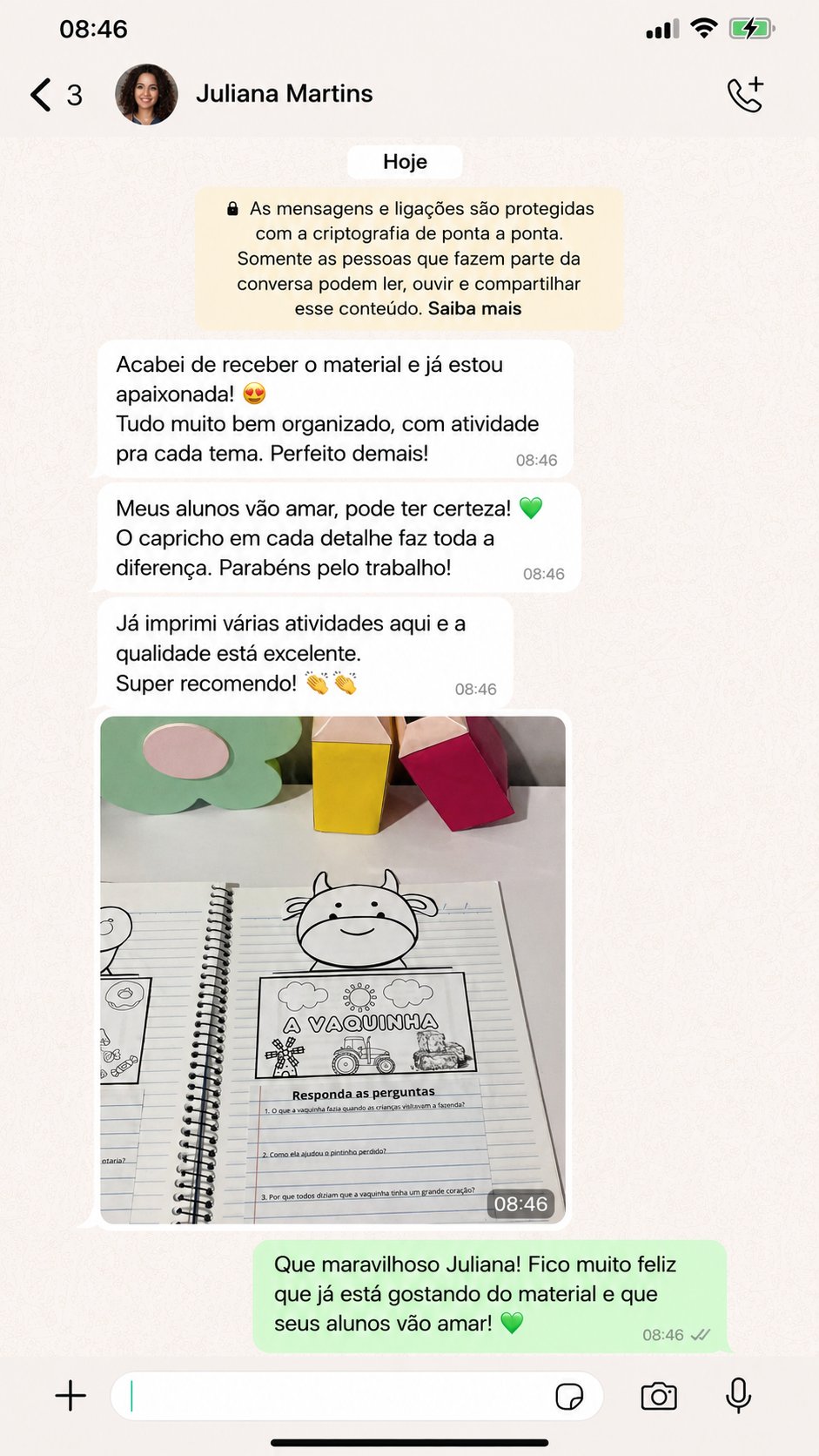Depoimento de Juliana Martins