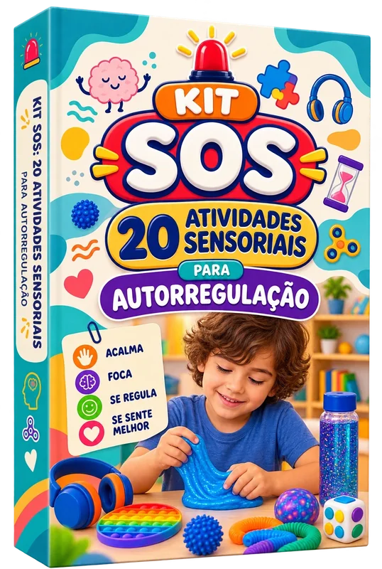 Bônus 4: Kit SOS 20 Atividades Sensoriais para Autorregulação